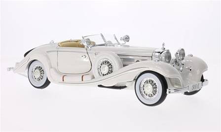 MERCEDES 500K TYP SPECIAL ROADSTER 1936 BLANCO