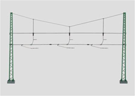 TRANSVERSAL CATENARIA PARA 3 VÍAS