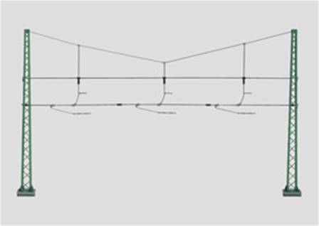 TRANSVERSAL CATENARIA PARA 3 VÍAS