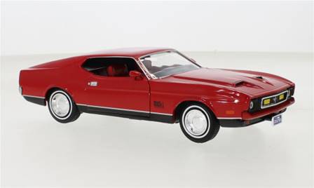 FORD MUSTANG MACH 1 ROJO 007 DIAMANTES PARA LA ETERNIDAD 1/24
