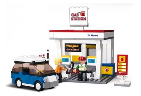 GASOLINERA CON COCHE