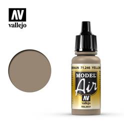 PINTURA ACRILICA PARA AEROGRAFO (17 ml) - MARRÓN AMARILLO RAL 8031