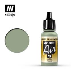 PINTURA ACRILICA PARA AEROGRAFO (17 ml) - GRIS VERDE INTERIOR