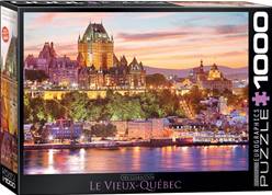 PUZZLE DE 1000  PIEZAS (48 x 68 cm) - VISTA DE QUÉBEC