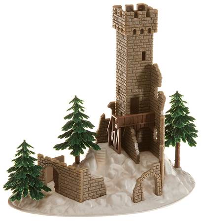 CASTILLO EN RUINAS (14,5 x 8,7 cm)