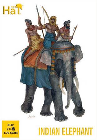 ELEFANTES INDIOS (6 soldados+3 elefantes)