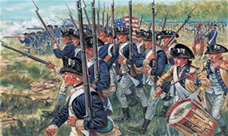 INFANTERIA AMERICANA GUERRA DE LA INDEPENDENCIA