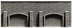 PLACA MURO CON ARCADAS (39,6 x 7,4 cm)
