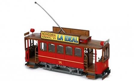 TRANVIA CANGREJO CIBELES (L=39,5 cm, H=17,2 cm, A=11,5 cm)