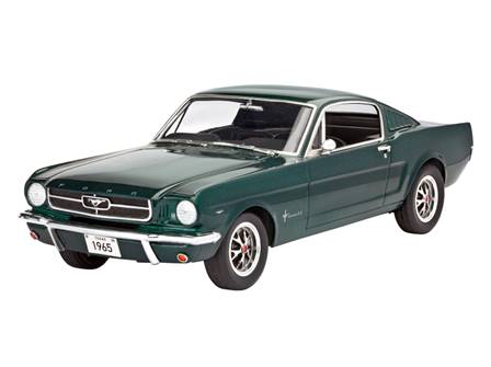 FORD MUSTANG 2+2 FASTBACK AÑO 1965 (19,1 cm) ESCALA 1/24 - EN KIT