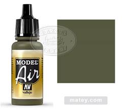 PINTURA ACRILICA PARA AEROGRAFO (17 ml) - VERDE OLIVA MEDIO