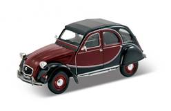 CITROEN 2CV CHARLESTON GRANATE / NEGRO