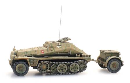 WM SD. KFZ. 252 Y SD. ANH. 32 TARNUNG - MONTADO Y PINTADO