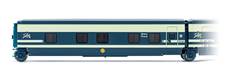 RENFE TRENHOTEL TALGO COCHE CAMA AZUL Y BEIGE