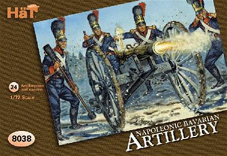ARTILLERIA BÁVARA (24 soldados+4 cañones)