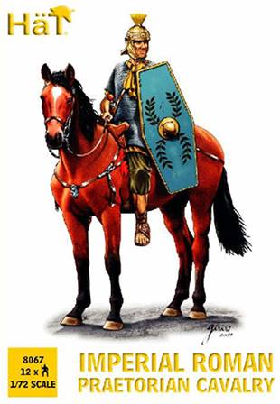 ROMANOS PRETORIANOS A CABALLO (12 soldados a caballo)