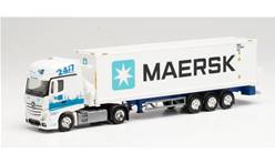CAMION MERCEDES ACTROS GIGASPACE CON CONTENEDOR MAERSK