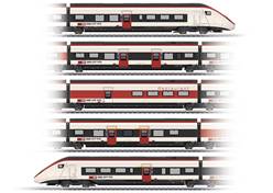 SUIZA SBB TREN AUTOMOTOR DE ALTA VELOCIDAD RABE 501 GIRUNO (5 uds)