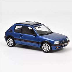 PEUGEOT 205 GTI 1.9 CON TECHO SOLAR 1992 AZUL MIAMI