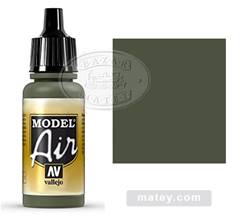 PINTURA ACRILICA PARA AEROGRAFO (17 ml) - VERDE OSCURO CAMUFLAJE