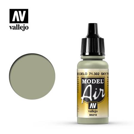 PINTURA ACRILICA PARA AEROGRAFO (17 ml) - VERDE CIELO