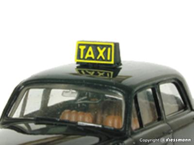 CARTEL DE TAXI CON LUZ