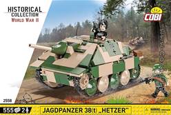 JAGDPANZER HETZER (555 piezas+2 figuras)