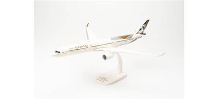 AIRBUS A350-100 ETIHAD AIRWAYS - SEMIMONTADO ESCALA 1/200 (36,9 cm)