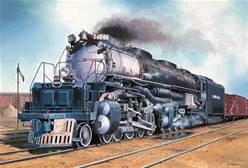 LOCOMOTORA DE VAPOR USA BIG-BOY (46,4 cm, 87 piezas) ESCALA HO -KIT