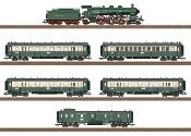 ALEMANIA BAVIERA TREN RAPIDO, LOC. VAPOR+5 COCHES