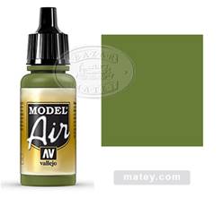 PINTURA ACRILICA PARA AEROGRAFO (17 ml) - VERDE CLARO CROMO