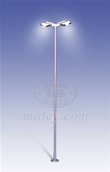 FAROLA DOBLE CON LEDS LUZ BLANCA (12 cm)