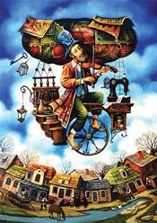 PUZZLE 500 PIEZAS DE TACTO ATERCIOPELADO (34 x 48 cm) - TAILOR