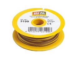 CABLE MARRON/AMARILLO (sección = 0,14 mm. Longitud = 25 m)