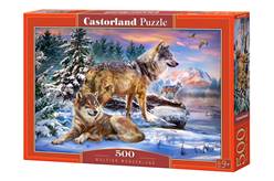 PUZZLE DE 500 PIEZAS (47 x 33 cm)-LOBOS