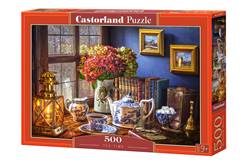 PUZZLE DE 500 PIEZAS (47 x 33 cm)-HORA DEL TÉ