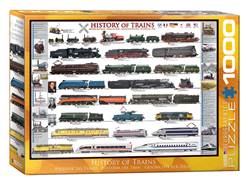 PUZZLE DE 1000 PIEZAS (48 x 68 cm) - HISTORIA DE LAS LOCOMOTORAS