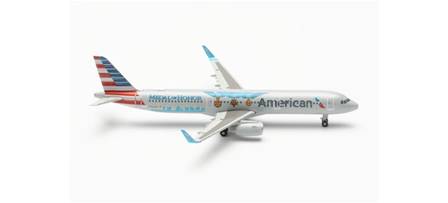 AIRBUS A321 AMERICAN AIRLINES MEDAL OF HONOR (8.9 cm)