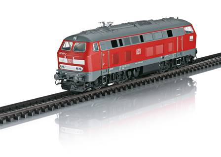 ALEMANIA DB LOCOMOTORA DIESEL SERIE 218 CON QUITANIEVES (MFX+,SONIDO)