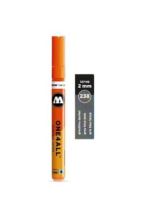 PINTURA ACRILICA EN ROTULADOR (grosor=2 mm) - COLOR GREY BLUE DARK
