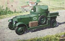 BRITISH ARMOURED CAR 1920