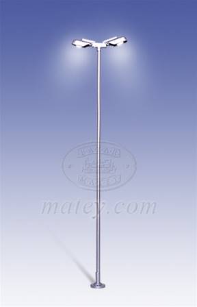 FAROLA DOBLE CON LEDS LUZ BLANCA (12 cm)