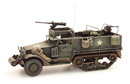 US HALF TRACK M3A1 M2 - MONTADO Y PINTADO