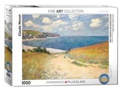 PUZZLE DE 1000 PIEZAS (48 x 68 cm) - CAMPOS DE TRIGO, MONET