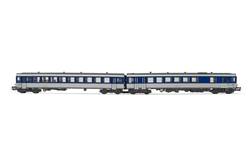 FRANCIA SNCF AUTOMOTOR DIESEL PLATA/AZUL CASQUETTE (CONECTOR NEM 660)