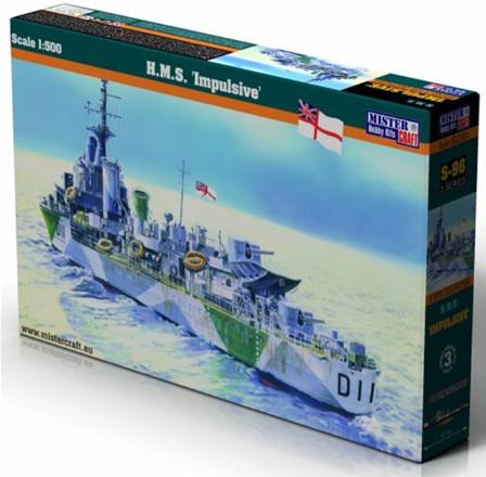HMS IMPULSIVE  ESCALA 1/500