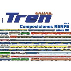 TREN ONLINE ESPECIAL COMPOSICIONES RENFE AÑOS 80