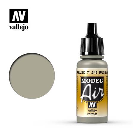 PINTURA ACRILICA PARA AEROGRAFO (17 ml) - GRIS N.4 AF RUSO