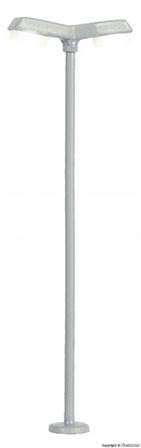 FAROLA MODERNA DOBLE PARA CARRETERA CON LED LUZ BLANCA (5,5 cm)
