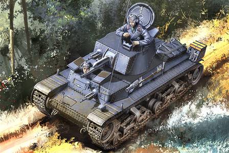 PZ KPFW 35T TANQUE LIGERO ALEMAN